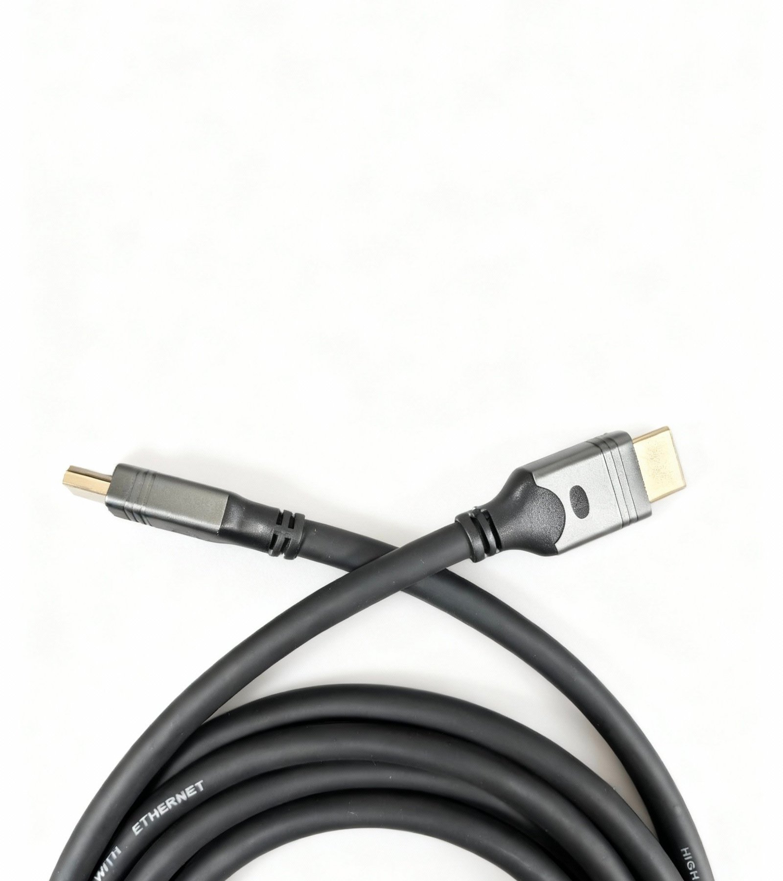 Flexible HDMI 2.0 AM-to-AM Cable with Aluminum Shell - Image 3