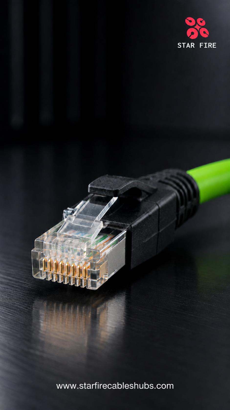 M12 4-Pin D-Code Male Angled to RJ45 Industrial Ethernet Cable - Image 2